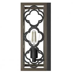 Gablecrest 1 Light French Oak Wall Sconce Bathroom Light by Hunter 13 Gablecrest 1 Light French Oak Wall Sconce Bathroom Light by Hunter -Hunter Sales french oak hunter vanity lighting 19375 1d 1000