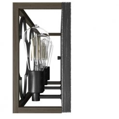 Gablecrest 25 in. 3 Light French Oak Vanity Light Bathroom Light by Hunter -Hunter Sales french oak hunter vanity lighting 19396 1d 1000