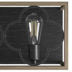 Gablecrest 25 in. 3 Light French Oak Vanity Light Bathroom Light by Hunter -Hunter Sales french oak hunter vanity lighting 19396 a0 1000