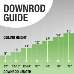 36 in. Fresh White Extension Rod for 12 ft. Ceilings by Hunter -Hunter Sales fresh white hunter ceiling fan downrods 99703 c3 1000