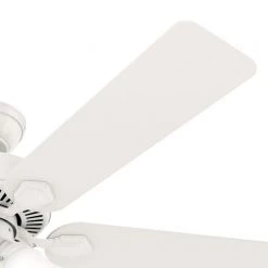 Swanson 52 in. Integrated LED Indoor Fresh White Ceiling Fan by Hunter 18 Swanson 52 in. Integrated LED Indoor Fresh White Ceiling Fan by Hunter -Hunter Sales fresh white hunter ceiling fans with lights 50895 1f 1000