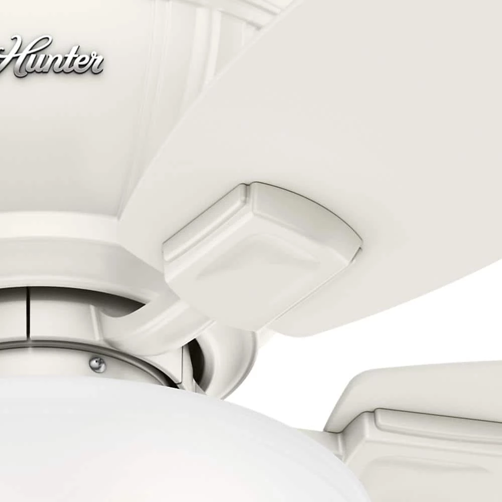 Kenbridge 52 in. LED Low Profile Indoor Fresh White Ceiling Fan by Hunter 11 Kenbridge 52 in. LED Low Profile Indoor Fresh White Ceiling Fan by Hunter - Image 9