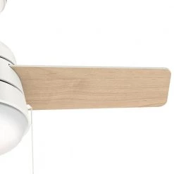 Aker 36 in. LED Indoor Fresh White Ceiling Fan with Light by Hunter 21 Aker 36 in. LED Indoor Fresh White Ceiling Fan with Light by Hunter -Hunter Sales fresh white hunter ceiling fans with lights 59301 66 1000