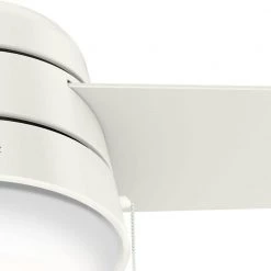 Aker 36 in. LED Indoor Fresh White Ceiling Fan with Light by Hunter 22 Aker 36 in. LED Indoor Fresh White Ceiling Fan with Light by Hunter -Hunter Sales fresh white hunter ceiling fans with lights 59301 77 1000