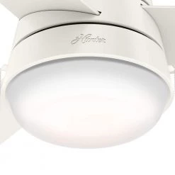 Aker 36 in. LED Indoor Fresh White Ceiling Fan with Light by Hunter 19 Aker 36 in. LED Indoor Fresh White Ceiling Fan with Light by Hunter -Hunter Sales fresh white hunter ceiling fans with lights 59301 a0 1000