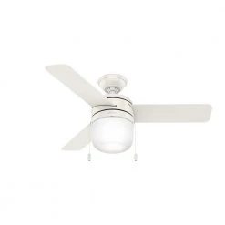 Acumen 42 in. LED Indoor Fresh White Ceiling Fan with Light Kit by Hunter 15 Acumen 42 in. LED Indoor Fresh White Ceiling Fan with Light Kit by Hunter -Hunter Sales fresh white hunter ceiling fans with lights 59409 c3 1000