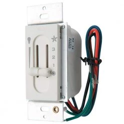 All-Fan 3-Speed Fan/Light Dual-Slide Ceiling Fan Switch by Hunter