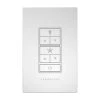 Indoor/Outdoor White Wall Switch by Hunter -Hunter Sales hunter ceiling fan switches 99195 64 1000