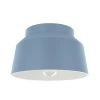 Cranbrook 11.5 in. 1 Light Indigo Blue Flush Mount Kitchen Light by Hunter