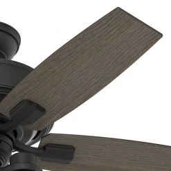 Bennett 44 in. Indoor Matte Black Ceiling Fan with Light Kit and Remote Control by Hunter 16 Bennett 44 in. Indoor Matte Black Ceiling Fan with Light Kit and Remote Control by Hunter -Hunter Sales matte black hunter ceiling fans with lights 50416 c3 1000