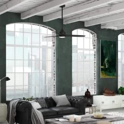 Park View 52 in. Integrated LED Indoor/Outdoor Matte Black Ceiling Fan with Light Kit and Remote by Hunter 11 Park View 52 in. Integrated LED Indoor/Outdoor Matte Black Ceiling Fan with Light Kit and Remote by Hunter -Hunter Sales matte black hunter ceiling fans with lights 50716 4f 1000