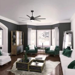 Phenomenon 60 in. Indoor Matte Black Smart Ceiling Fan with Remote and Light Kit by Hunter 17 Phenomenon 60 in. Indoor Matte Black Smart Ceiling Fan with Remote and Light Kit by Hunter -Hunter Sales matte black hunter ceiling fans with lights 51376 40 1000