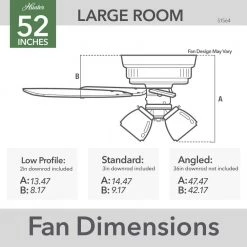 Belvedere 52 in. Indoor Matte Black Ceiling Fan with Light Kit by Hunter 21 Belvedere 52 in. Indoor Matte Black Ceiling Fan with Light Kit by Hunter -Hunter Sales matte black hunter ceiling fans with lights 51564 c3 1000