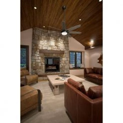 Wilder 60 in. Indoor Matte Black Ceiling Fan with Remote Control and Light Kit by Hunter 17 Wilder 60 in. Indoor Matte Black Ceiling Fan with Remote Control and Light Kit by Hunter -Hunter Sales matte black hunter ceiling fans with lights 51566 40 1000