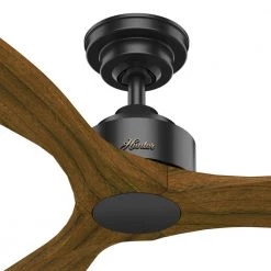 Melbourne 52 in. Indoor Matte Black Ceiling Fan with Wall Control by Hunter 18 Melbourne 52 in. Indoor Matte Black Ceiling Fan with Wall Control by Hunter -Hunter Sales matte black hunter ceiling fans without lights 50791 fa 1000