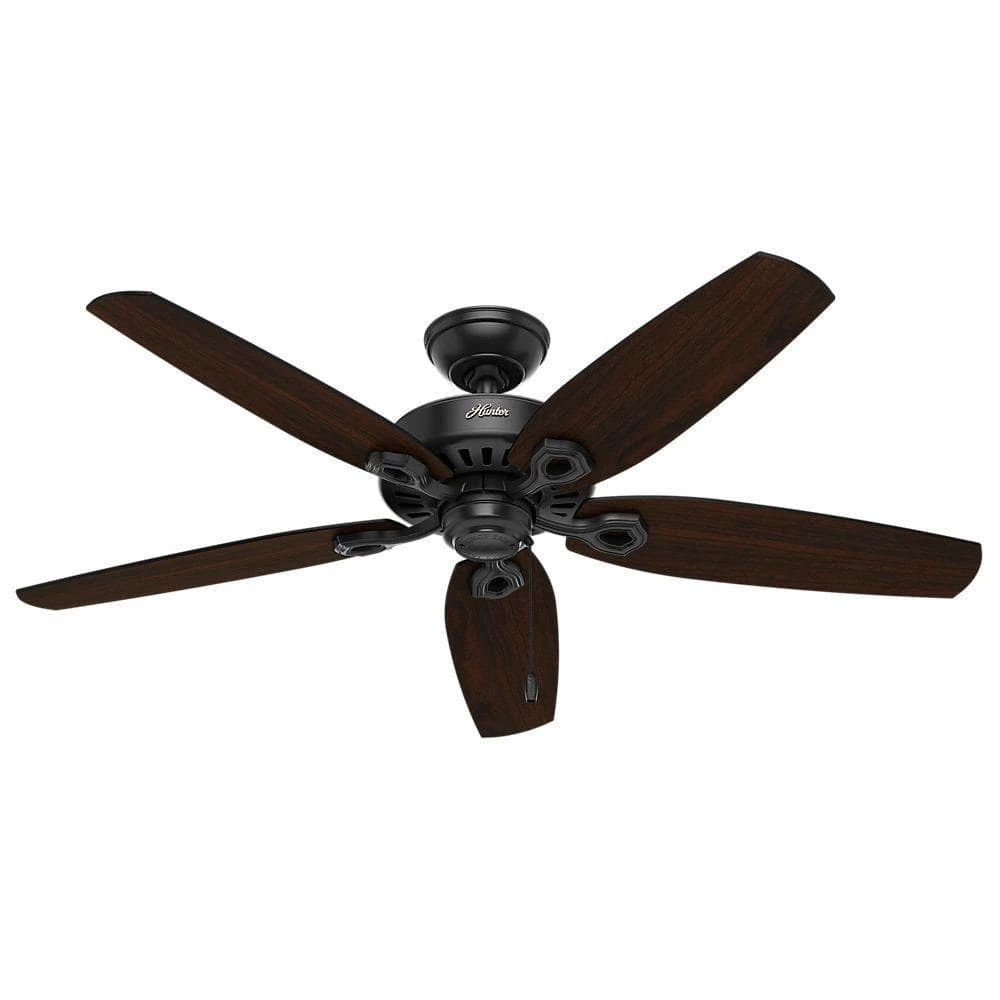 Builder Elite 52 in. Indoor/Outdoor Matte Black Ceiling Fan by Hunter 13 Builder Elite 52 in. Indoor/Outdoor Matte Black Ceiling Fan by Hunter - Image 11