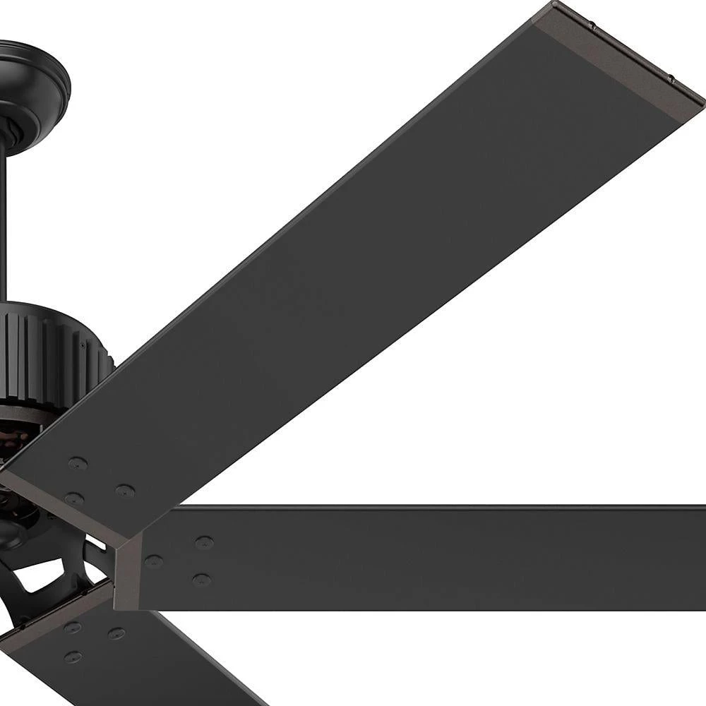 HFC-72 72 in. Indoor/Outdoor Matte Black Ceiling Fan with Wall Control by Hunter 8 HFC-72 72 in. Indoor/Outdoor Matte Black Ceiling Fan with Wall Control by Hunter - Image 6