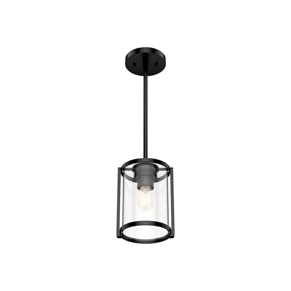 Astwood 1 Light Matte Black Cylinder Pendant Kitchen Light by Hunter 8 Astwood 1 Light Matte Black Cylinder Pendant Kitchen Light by Hunter - Image 7