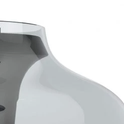 Vidria 1 Light Matte Black Pendant with Smoked Glass Shade Kitchen Light by Hunter -Hunter Sales matte black hunter chandeliers 19111 77 1000