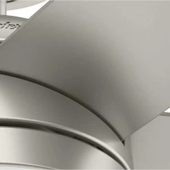 Stenson 52 in. LED Indoor Matte Nickel Ceiling Fan with Light Kit by Hunter 10 Stenson 52 in. LED Indoor Matte Nickel Ceiling Fan with Light Kit by Hunter -Hunter Sales matte nickel hunter ceiling fans with lights 51212 4f 1000