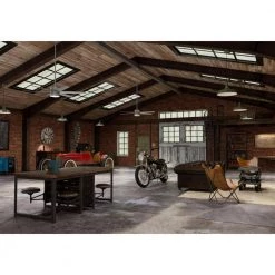 Solaria 60 in. Integrated LED Indoor/Outdoor Matte Silver Ceiling Fan with Light Kit and Wall Control by Hunter -Hunter Sales matte silver hunter ceiling fans with lights 59625 c3 1000