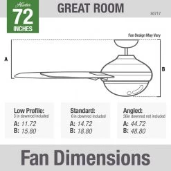 Overton 72 in. Outdoor Matte White Ceiling Fan with Light Kit and Wall Switch by Hunter -Hunter Sales matte white hunter ceiling fans with lights 50717 1d 1000