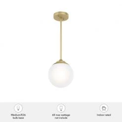 Hepburn 1 Light Modern Gold Brass Pendant Bedroom Light by Hunter -Hunter Sales modern brass hunter chandeliers 19018 a0 1000
