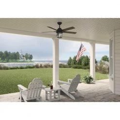Candle Bay 52 in. Indoor/Outdoor Natural Iron Ceiling Fan with Light Kit and Remote by Hunter 18 Candle Bay 52 in. Indoor/Outdoor Natural Iron Ceiling Fan with Light Kit and Remote by Hunter -Hunter Sales natural iron hunter ceiling fans with lights 50948 a0 1000