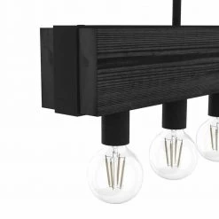 Donelson 7 Light Natural Iron Linear Chandelier Kitchen Light by Hunter 16 Donelson 7 Light Natural Iron Linear Chandelier Kitchen Light by Hunter -Hunter Sales natural iron hunter chandeliers 19057 66 1000