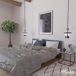 Belltown 3 Light Natural Iron Island Pendant Light with Clear Glass Shade Dining Room Light by Hunter 12 Belltown 3 Light Natural Iron Island Pendant Light with Clear Glass Shade Dining Room Light by Hunter -Hunter Sales natural iron hunter chandeliers 19311 40 1000