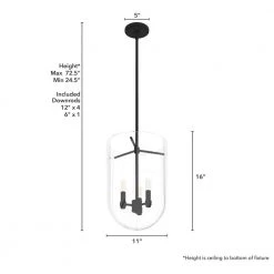 Sacha 3 Light Natural Iron Island Pendant Light with Clear Glass Shade Dining Room Light by Hunter 17 Sacha 3 Light Natural Iron Island Pendant Light with Clear Glass Shade Dining Room Light by Hunter -Hunter Sales natural iron hunter chandeliers 19318 77 1000