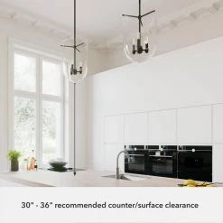 Sacha 3 Light Natural Iron Island Pendant Light with Clear Glass Shade Dining Room Light by Hunter 18 Sacha 3 Light Natural Iron Island Pendant Light with Clear Glass Shade Dining Room Light by Hunter -Hunter Sales natural iron hunter chandeliers 19318 c3 1000