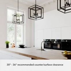 Doherty 4-Light Natural Iron Island Chandelier by Hunter -Hunter Sales natural iron hunter chandeliers 19400 66 1000