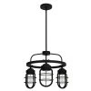 Starklake 3-Light Natural Iron Wagon Wheel Chandelier with Caged Metal Shades by Hunter 1 Starklake 3-Light Natural Iron Wagon Wheel Chandelier with Caged Metal Shades by Hunter -Hunter Sales natural iron hunter chandeliers 19665 64 1000