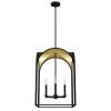 Dukestown 4-Light Natural Iron Lantern Pendant Light by Hunter -Hunter Sales natural iron hunter chandeliers 19733 64 1000