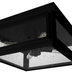 Felippe 12 in. 4 Light Natural Iron Flush Mount Bathroom Light by Hunter -Hunter Sales natural iron hunter flush mount lights 19269 a0 1000