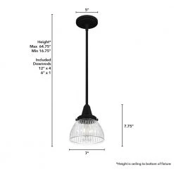 Cypress Grove 1 Light Natural Iron Island Pendant Light with Clear Holophane Glass Shade Dining Room Light by Hunter 15 Cypress Grove 1 Light Natural Iron Island Pendant Light with Clear Holophane Glass Shade Dining Room Light by Hunter -Hunter Sales natural iron hunter pendant lights 19229 66 1000