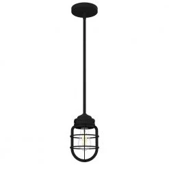 Starklake 1 Light Natural Iron Island Pendant Light with Metal Shade Kitchen Light by Hunter