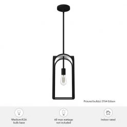 Dukestown 1-Light Natural Iron Lantern Pendant Light with Silver Lead Detail by Hunter -Hunter Sales natural iron hunter pendant lights 19738 c3 1000