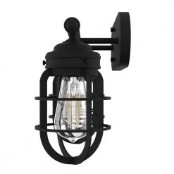 Starklake 24 in. 3 Light Natural Iron Vanity Light with Metal Shades Bathroom Light by Hunter -Hunter Sales natural iron hunter vanity lighting 19845 c3 1000