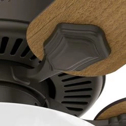 Swanson 44 in. Integrated LED Indoor New Bronze Ceiling Fan with Bowl by Hunter -Hunter Sales new bronze hunter ceiling fans with lights 50896 66 1000