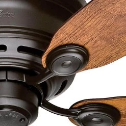 Low Profile IV 42 in. Indoor New Bronze Ceiling Fan by Hunter -Hunter Sales new bronze hunter ceiling fans without lights 51061 1d 1000
