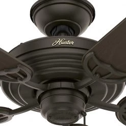 Sea Air 52 in. Outdoor New Bronze Ceiling Fan by Hunter -Hunter Sales new bronze hunter ceiling fans without lights 53061 40 1000