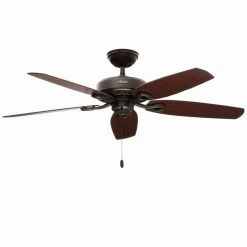 Builder Elite 52 in. Indoor New Bronze Ceiling Fan by Hunter -Hunter Sales new bronze hunter ceiling fans without lights 53242 31 1000