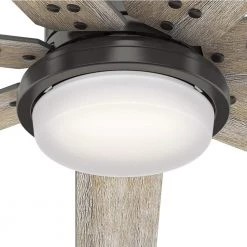 Whittington 70 in. LED Indoor Noble Bronze Ceiling Fan with Light and Remote by Hunter -Hunter Sales noble bronze hunter ceiling fans with lights 51185 1d 1000