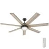 Whittington 70 in. LED Indoor Noble Bronze Ceiling Fan with Light and Remote by Hunter -Hunter Sales noble bronze hunter ceiling fans with lights 51185 64 1000