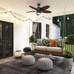 Amaryllis 52 in. Indoor/Outdoor Noble Bronze Ceiling Fan with Light Kit and Remote by Hunter 17 Amaryllis 52 in. Indoor/Outdoor Noble Bronze Ceiling Fan with Light Kit and Remote by Hunter -Hunter Sales noble bronze hunter ceiling fans with lights 51191 a0 1000