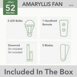 Amaryllis 52 in. Indoor/Outdoor Noble Bronze Ceiling Fan with Light Kit and Remote by Hunter 21 Amaryllis 52 in. Indoor/Outdoor Noble Bronze Ceiling Fan with Light Kit and Remote by Hunter -Hunter Sales noble bronze hunter ceiling fans with lights 51191 c3 1000