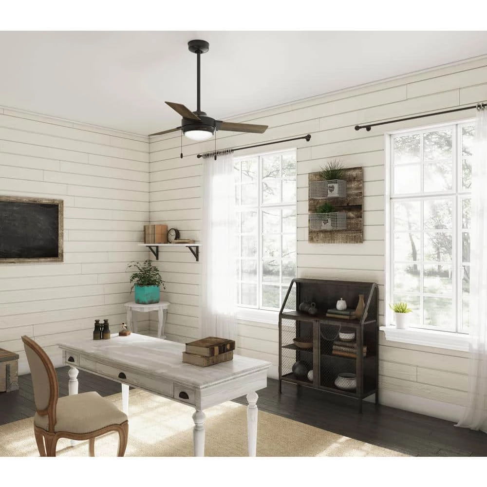 Mesquite 44 in. Indoor Noble Bronze Ceiling Fan with Light Kit by Hunter 5 Mesquite 44 in. Indoor Noble Bronze Ceiling Fan with Light Kit by Hunter - Image 3