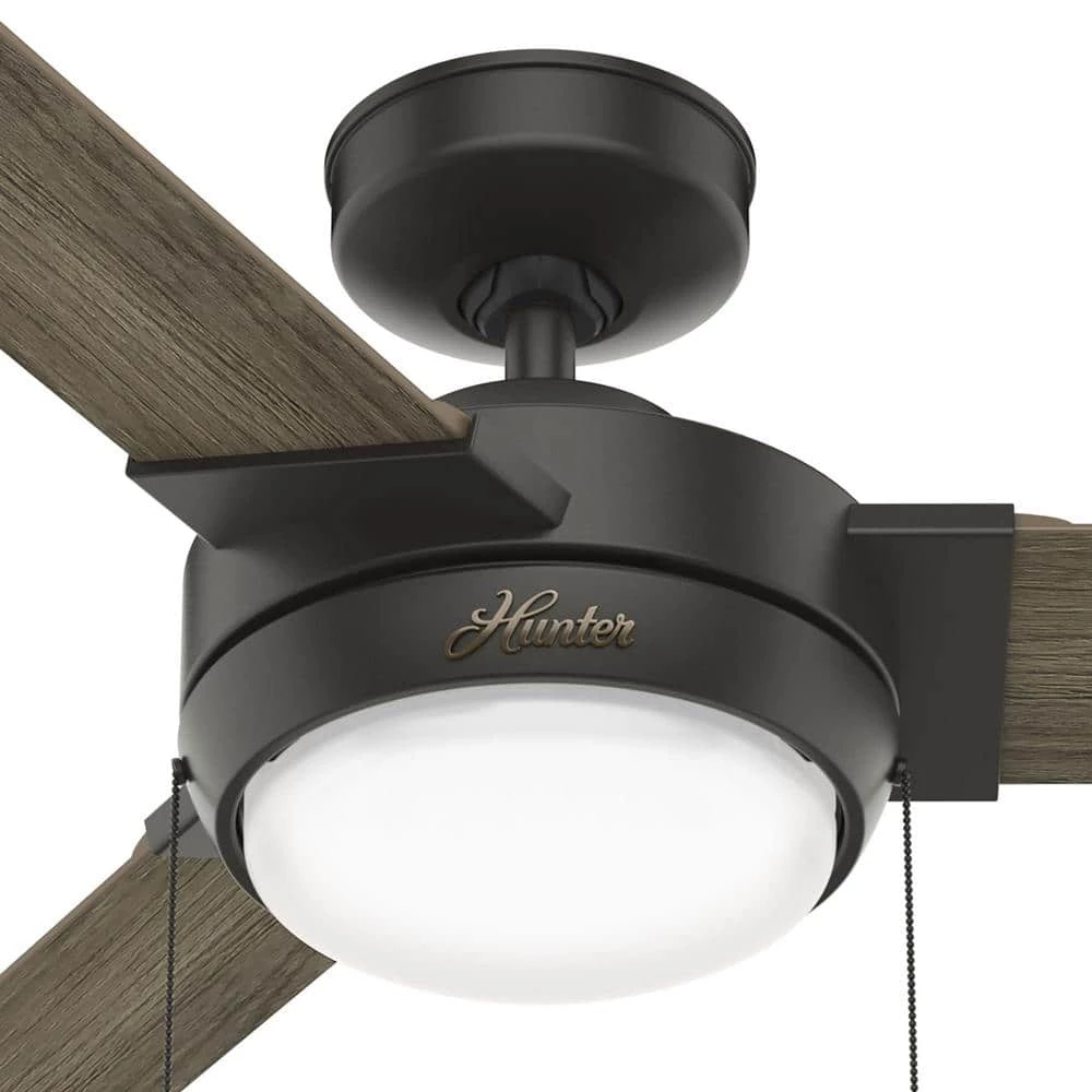 Mesquite 44 in. Indoor Noble Bronze Ceiling Fan with Light Kit by Hunter 11 Mesquite 44 in. Indoor Noble Bronze Ceiling Fan with Light Kit by Hunter - Image 9